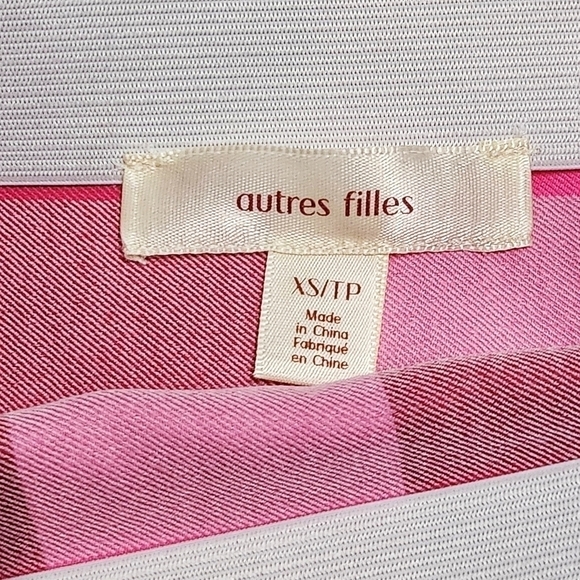 AUTRES Filles Plaid Pink Mini Skirt - Picture 6 of 7